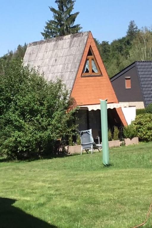 Gemuetliches Ferienhaus Mit Sonniger Terrasse Frankenwald Naehe Badesee Smart-Tv Lichtenberg  Εξωτερικό φωτογραφία