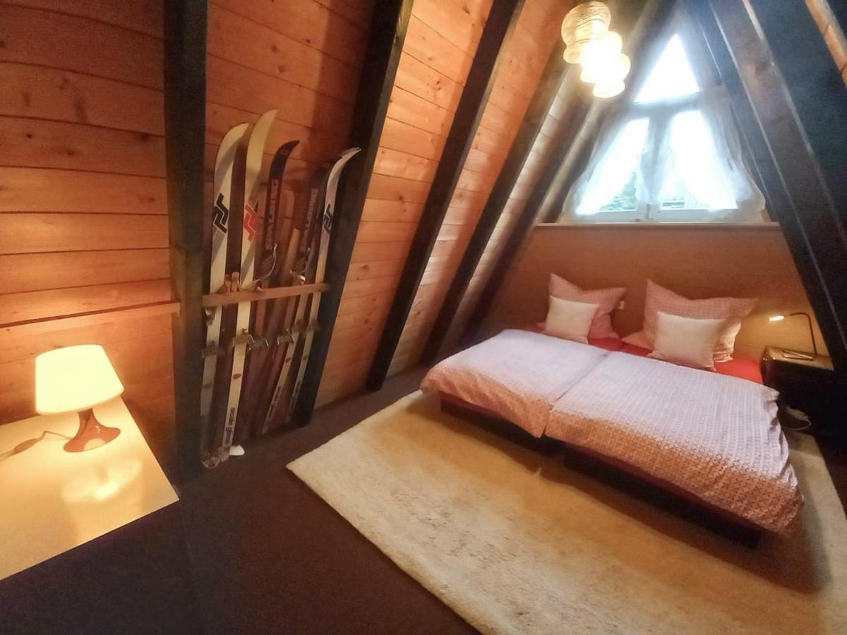 Gemuetliches Ferienhaus Mit Sonniger Terrasse Frankenwald Naehe Badesee Smart-Tv Lichtenberg  Εξωτερικό φωτογραφία